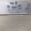 Svart sammansatt supraledande platt aluminiumvärmepipe